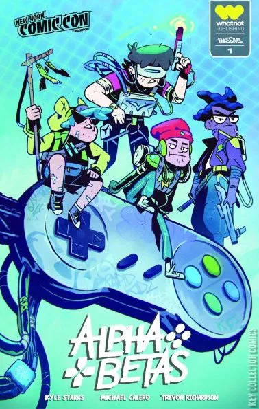 Cover art for Alpha Betas #1 NYCC