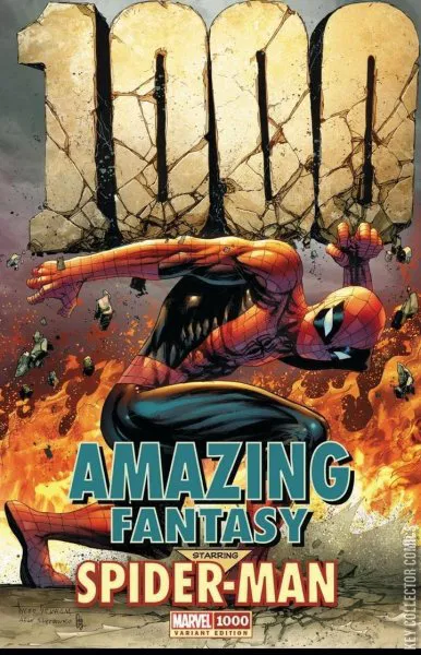 Cover art for Amazing Fantasy #1000 