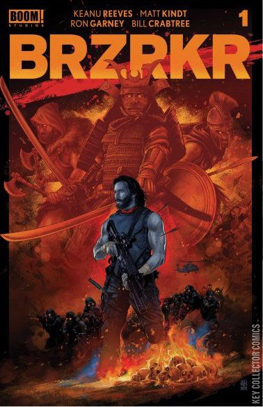 Cover art for BRZRKR #1 NYCC