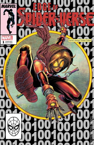 Cover art for Edge of Spider-Verse #1 