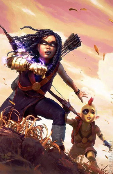 Cover art for Kaya #1 NYCC
