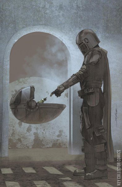 Cover art for Star Wars: The Mandalorian #1 