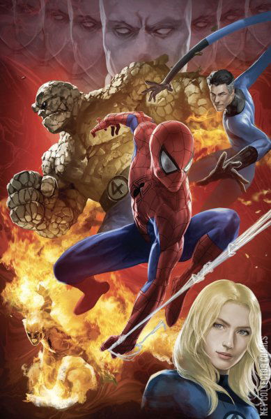 Cover art for Amazing Spider-Man #1 NYCC