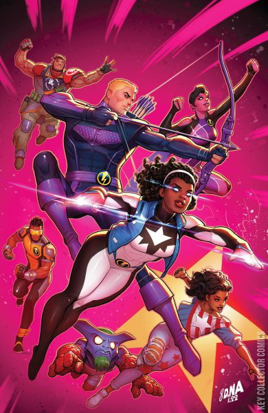 Cover art for Thunderbolts #1 NYCC