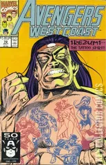 Cover for West Coast Avengers #72