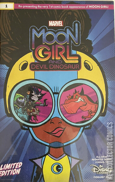 Variant Cover for Moon Girl and Devil Dinosaur #1