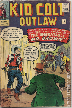 Variant Cover for Kid Colt Outlaw #112
