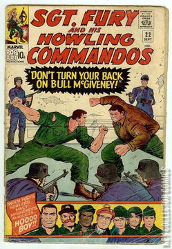 Variant Cover for Sgt. Fury and His Howling Commandos #22