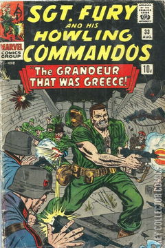 Variant Cover for Sgt. Fury and His Howling Commandos #33
