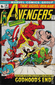 Variant Cover for Avengers, The #97