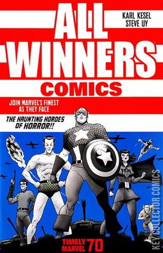 Variant Cover for All-Winners Comics 70th Anniversary #1