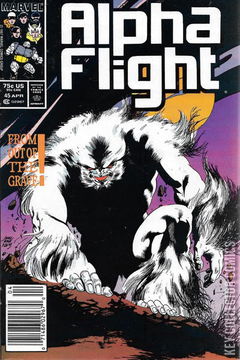 Variant Cover for Alpha Flight #45