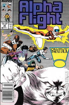 Variant Cover for Alpha Flight #48