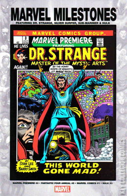 Marvel Milestones: Dr. Strange, Silver Surfer, Sub-Mariner & Hulk
