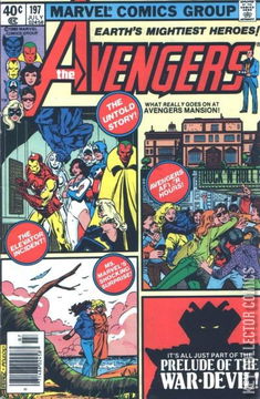 Variant Cover for Avengers, The #197