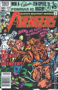 Variant Cover for Avengers, The #216