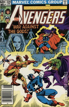 Variant Cover for Avengers, The #220