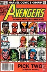 Variant Cover for Avengers, The #221