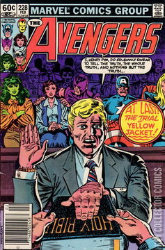 Variant Cover for Avengers, The #228