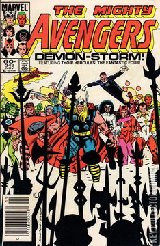 Variant Cover for Avengers, The #249