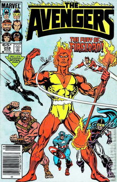 Variant Cover for Avengers, The #258