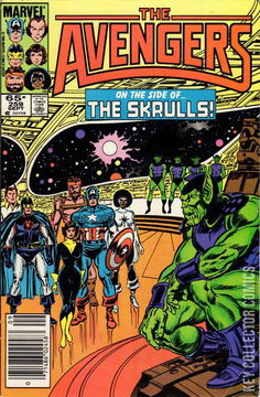Variant Cover for Avengers, The #259