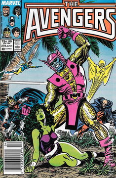 Variant Cover for Avengers, The #278