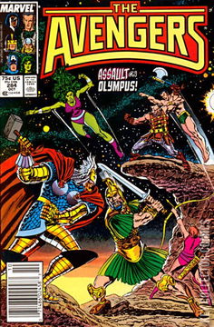 Variant Cover for Avengers, The #284