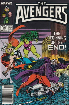 Variant Cover for Avengers, The #296