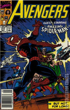 Variant Cover for Avengers, The #317