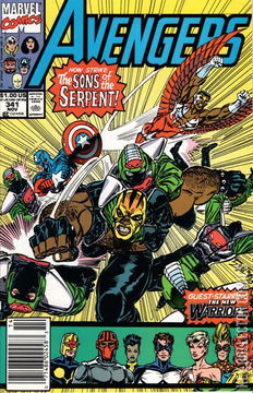 Variant Cover for Avengers, The #341