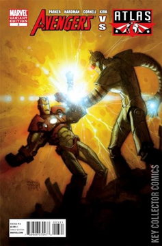 Variant Cover for Avengers vs. Atlas #3