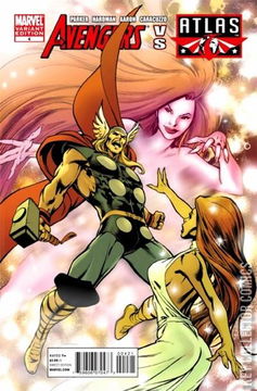 Variant Cover for Avengers vs. Atlas #4