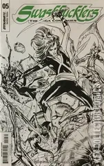 Variant Cover for Swashbucklers: The Saga Continues #5
