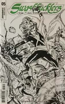 Variant Cover for Swashbucklers: The Saga Continues #5