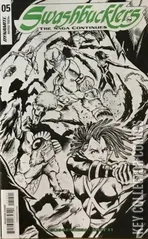 Variant Cover for Swashbucklers: The Saga Continues #5