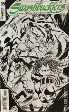 Variant Cover for Swashbucklers: The Saga Continues #5