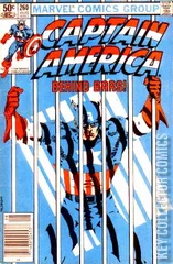 Variant Cover for Captain America #260