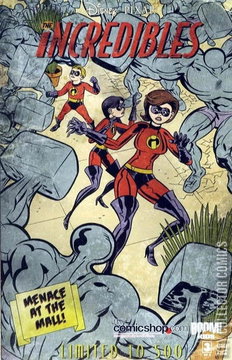 Variant Cover for The Incredibles #3
