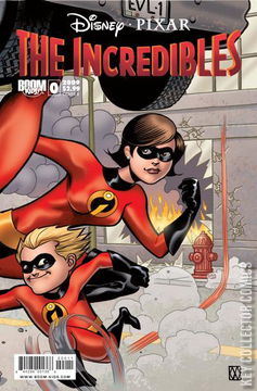 Variant Cover for The Incredibles #0