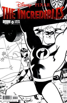 Variant Cover for The Incredibles #0