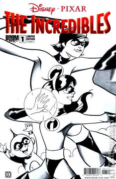 Variant Cover for The Incredibles #1
