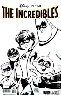 Variant Cover for The Incredibles #3