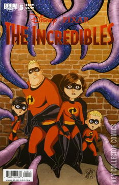Variant Cover for The Incredibles #5