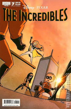 Variant Cover for The Incredibles #7
