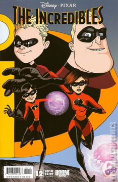Variant Cover for The Incredibles #12
