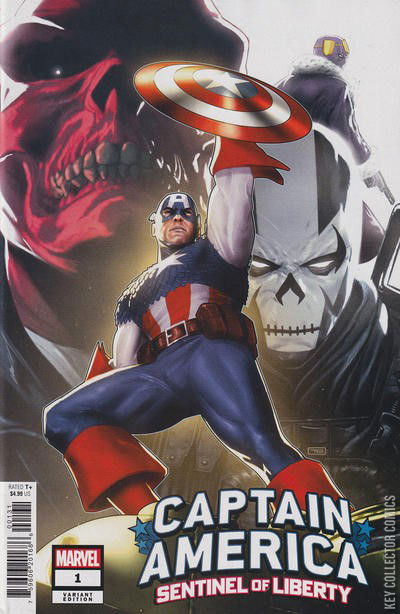 Cover art for Captain America: Sentinel of Liberty #1 