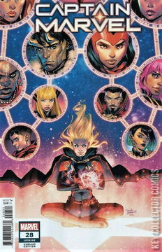 Variant Cover for Captain Marvel #28