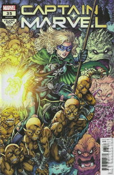 Variant Cover for Captain Marvel #35