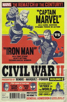 Variant Cover for Civil War II #8